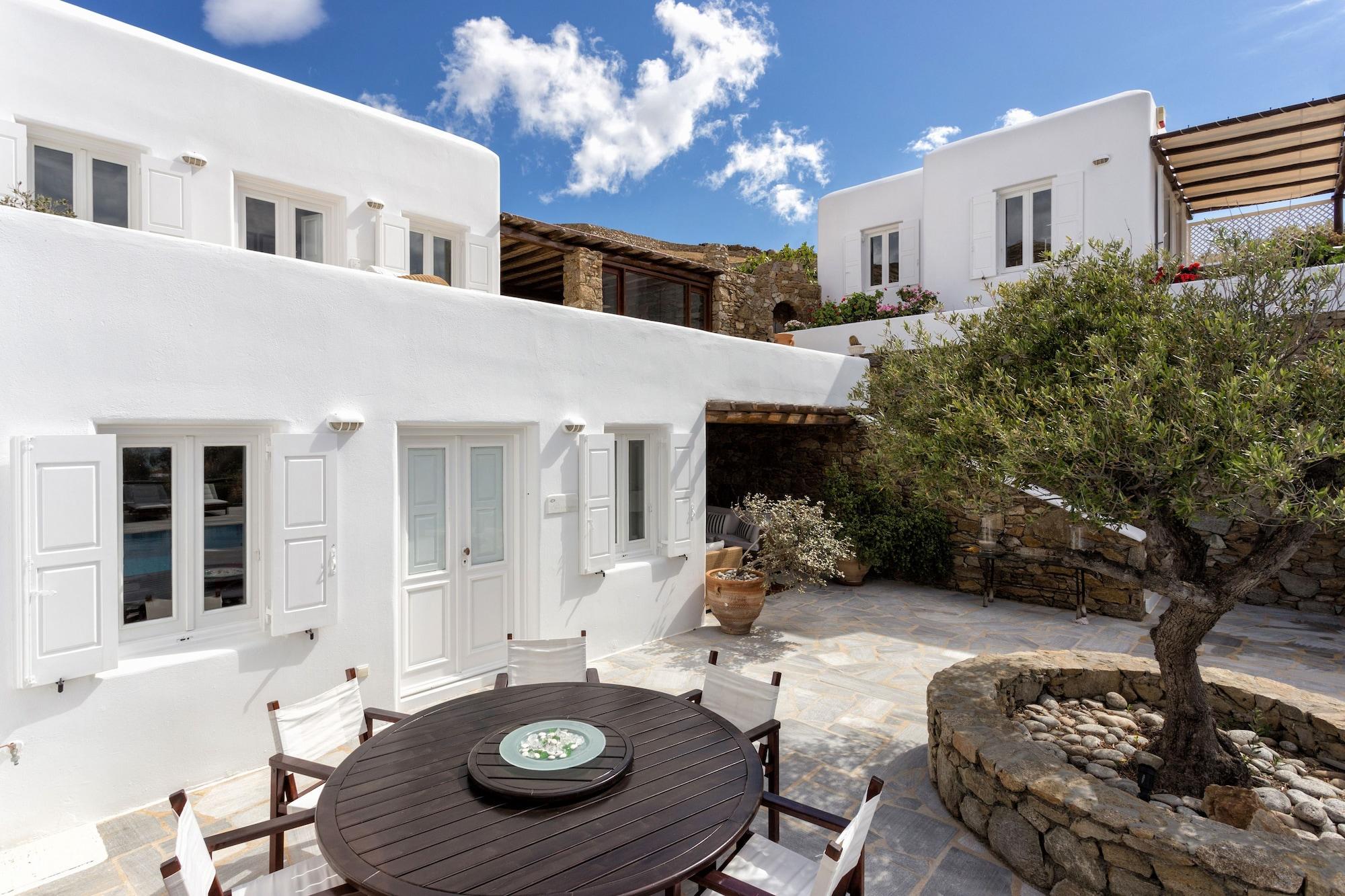 Villa Galaxy Ftelia  Buitenkant foto