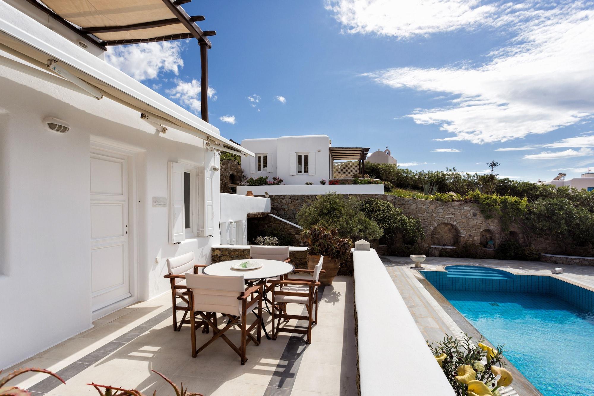 Villa Galaxy Ftelia  Buitenkant foto