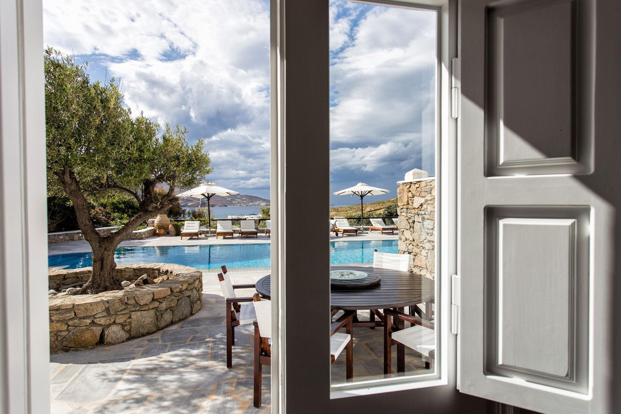 Villa Galaxy Ftelia  Buitenkant foto