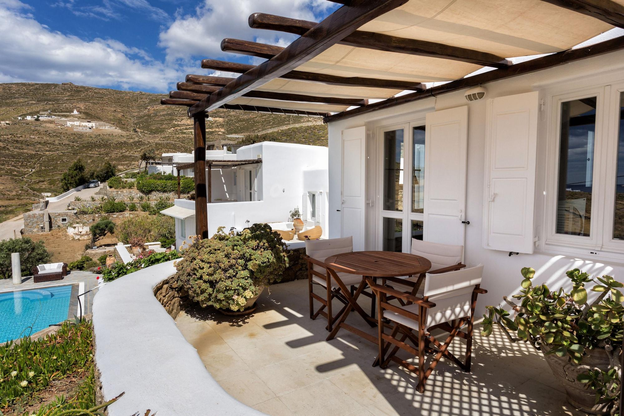 Villa Galaxy Ftelia  Buitenkant foto
