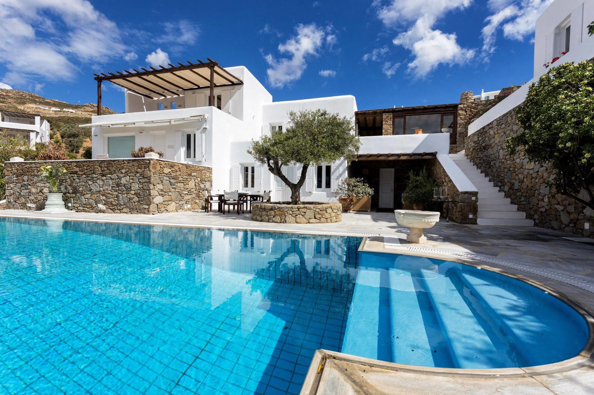 Villa Galaxy Ftelia  Buitenkant foto